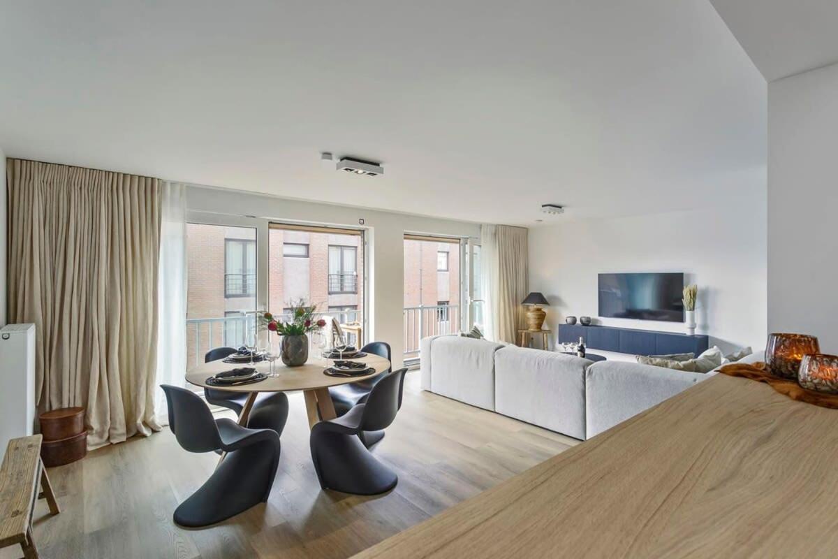 Huswell - Stunning Modern Apartment With Terrace And Parking 克诺克－海斯特 外观 照片